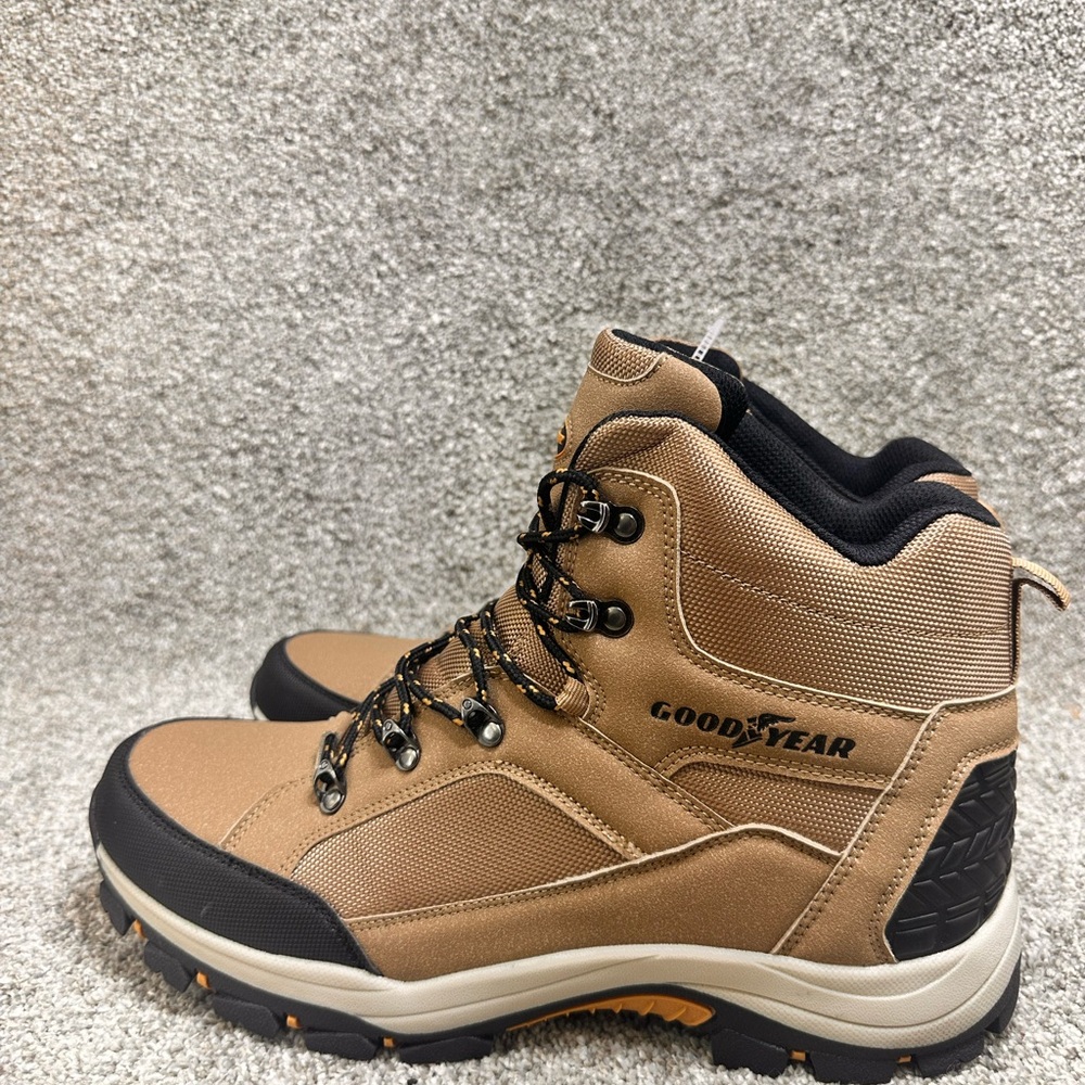 Goodyear Hamilton Men's Tan Hiking Boots brand new never wore men’s size 13